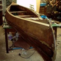 Canoe building