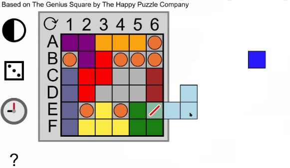 Genius Square Puzzle