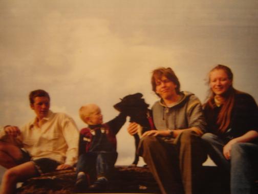 Family in Wales