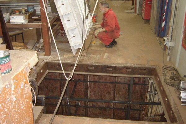 Painting the hatch
